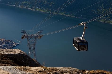 Gondola And Hike To Rampestreken Viewpoint Norwegian Travel