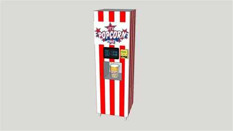 Popcorn Vending Machine 3d Warehouse