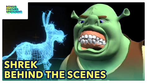 The Behind The Scenes Secrets Of Shrek Bonus Feature Spotlight Blu