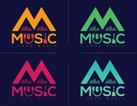 Music Logo Design On Behance