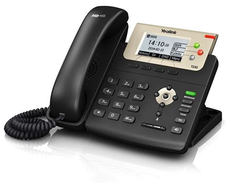 Yealink Sip T23g Voip Ip Phone Hd Voice 3 Sip Lcd Wired Handset Black