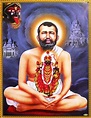 Shri Ramkrishna Sitting with Kali on his Lap - Poster