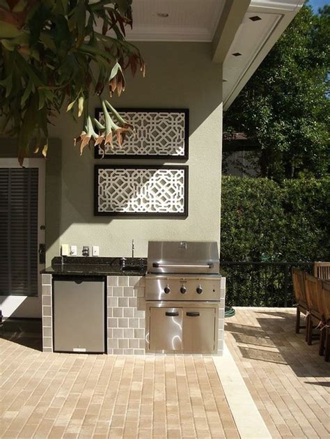 Utilize these ideas to make your outdoor kitchen fun, happening and romantic at the same time for dining and gathering. 40 Outdoor Small Kitchen Ideas 40 | Small outdoor kitchens ...