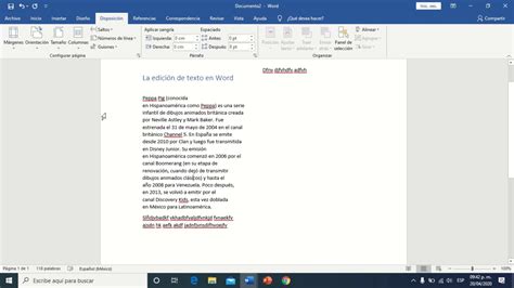 Aspectos Básicos De Edición De Texto Y Documentos En Word Youtube