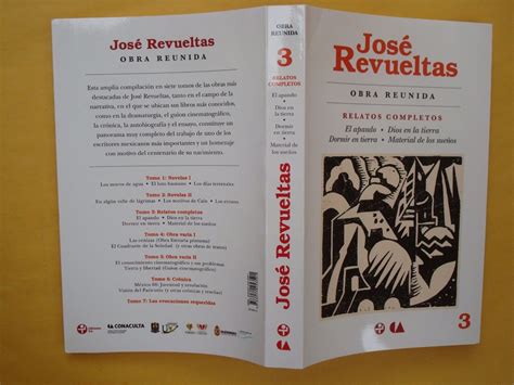 José Revueltas Obra Reunida Relatos Completos Conaculta 34900 En Mercado Libre