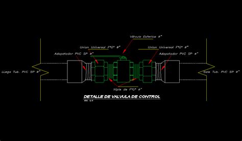 Detail Of Valve Plan Autocad File Cadbull