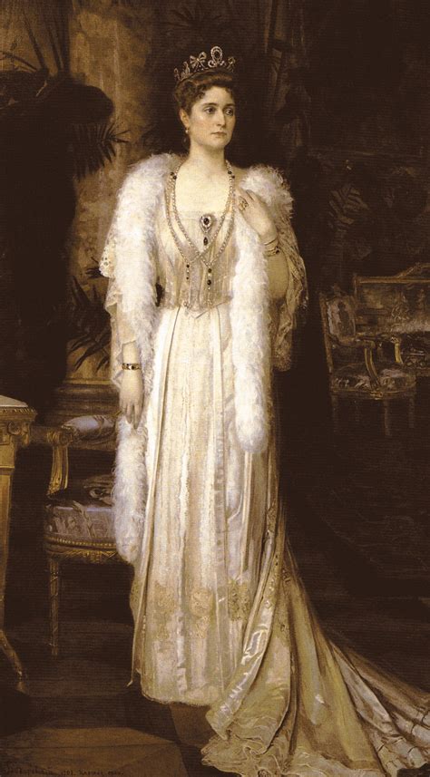 1907 Tsaritsa Alexandra Feodorovna By Nikolai Kornilievich Bodarevsky Probably Alexander Palace
