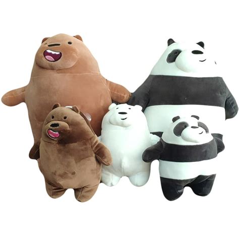 Naked Bear We Bare Bears Plush Toy Bear Stuffed Toys Miniso Toy My
