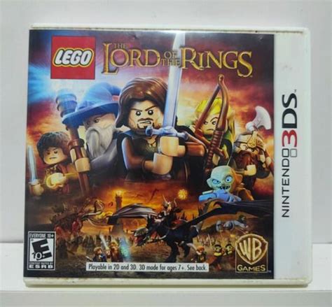 Lego The Lord Of The Rings Nintendo 3ds Semi Novo Carvalho Games