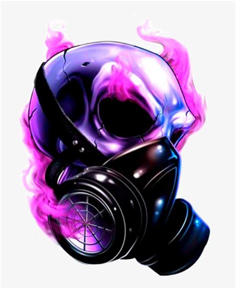 Neon Gas Mask Wallpapers Top Free Neon Gas Mask Backgrounds