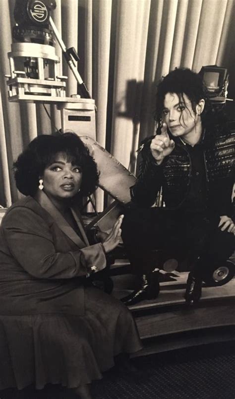 Behind The Scenes Interview Michael Jackson Photo