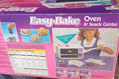 Hasbro 1995 Easy Bake Oven And Snack Center Kenner Ebay