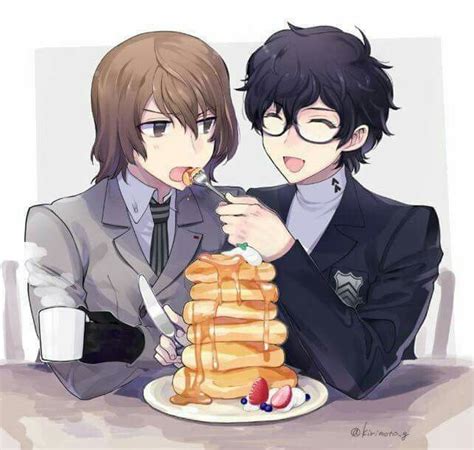 Akechi X Akira Persona Joker Persona Persona Anime