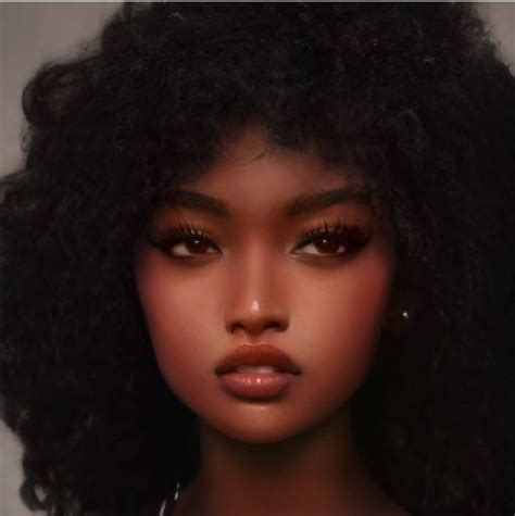 My Face Claim Shifting Black Girl Art Black Art Pictures Digital Portrait Art