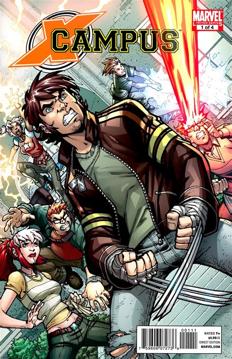 X Men Supreme X Campus 1 Mutants Plus High School Equals Awesome