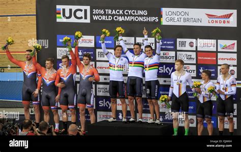 London Uk 2 March 2016 Uci 2016 Track Cycling World Championships
