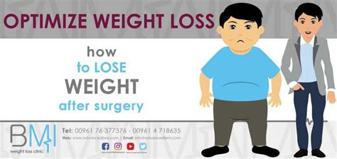 Optimize Weight Loss After Bariatric Surgery Advanced Bmi Lebanon