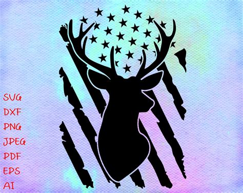 These files in svg, dxf, eps, png formats. Pin on Deer decal