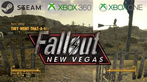 Fallout New Vegas Xbox One Graphics Comparison Xbox 360 Backwards