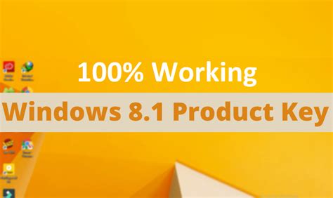 Windows 81 Product Key 100 Working 3264 Bit 2020 Siberkalem