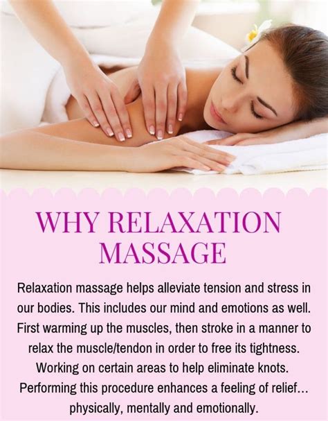 Benifit Of Regular Body Relaxation Massage Bodytips Healthfirst