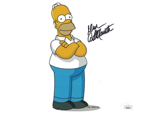 Dan Castellaneta Signed The Simpsons 8x10 Photo Jsa Coa Pristine
