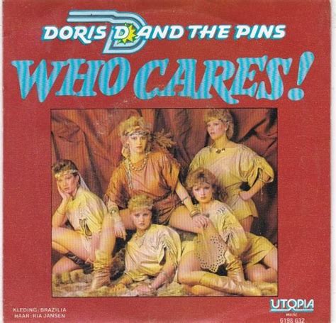 Doris D And The Pins Who Cares Fire And Water Vinylsingle