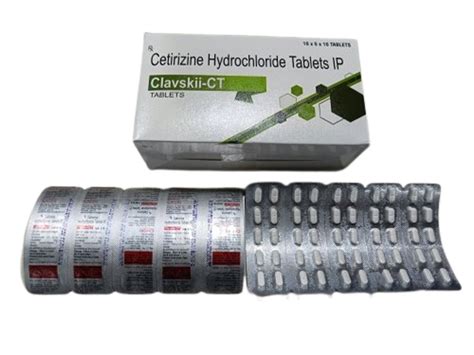 Cetirizine Hydrochloride Tablet Ip At Rs 250box Pharmaceutical