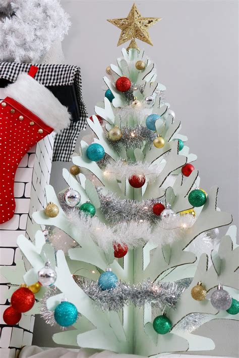 Diy Cardboard Christmas Tree Karen Kavett