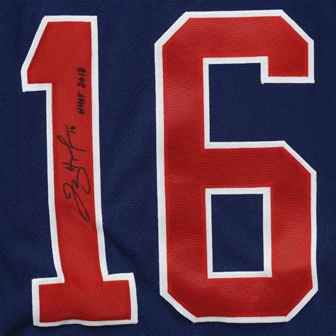 Jayna Hefford Autographed Hall Of Fame Class Of Jersey Blue
