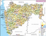 Maharashtra Map: State, Districts Information and Facts