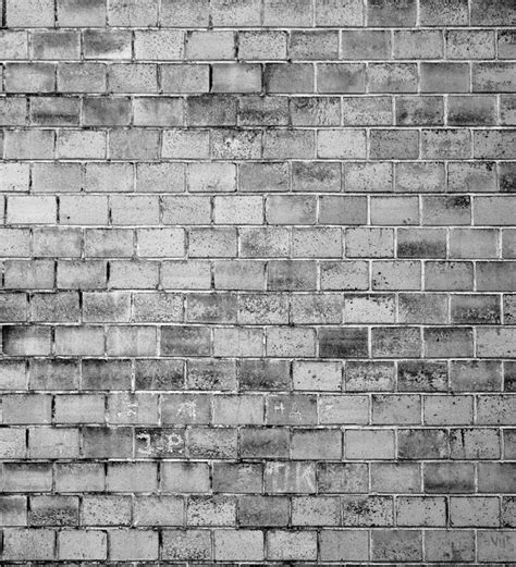 Print A Wall Paper Grey Brick Wall Pvc Free Wallpaper By Print A