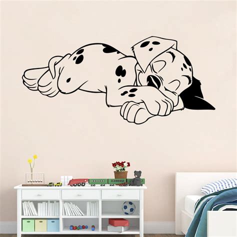 Check spelling or type a new query. Cute Sleeping Dog Wall Stickers Bedroom Living Room Decorative Wall Stickers 2017 New Arrive ...