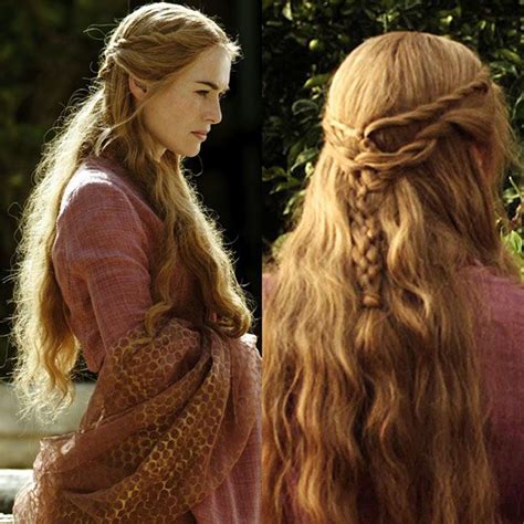 Pics For Cersei Lannister Hair Hair Pinterest Cersei Lannister Hair Style And Romantic