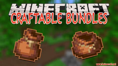 Craftable Bundles Data Pack 1.17.1 (Add a crafting recipe for Bundle) : Minecraft