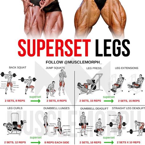 Leg And Shoulder Superset Workout Workoutwalls