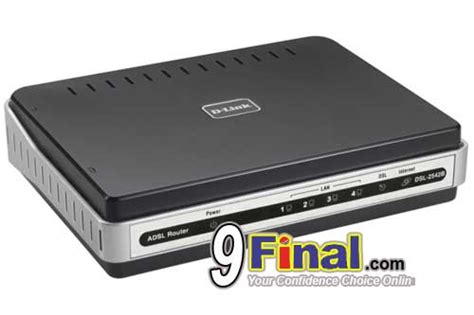D Link Dsl 2542b High Speed Wired Adsl Modem Router With 4 Port Switch