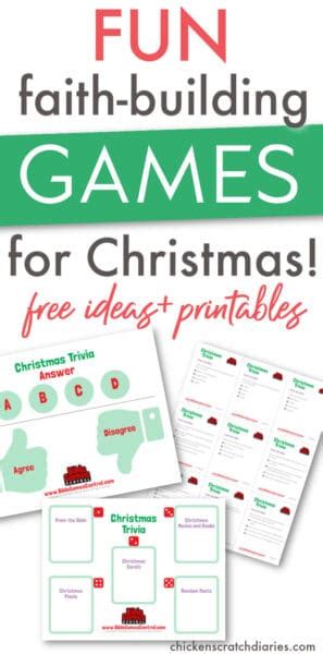 Christian Christmas Games 5 Free Low Prep Printable Activities