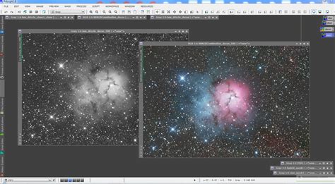 Return To M20 The Trifid Nebula Visibledark