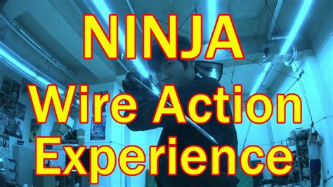 Experience the wire action where you can be an action star. Ninja Wire Action Experience 忍者ワイヤーアクション体験 - YouTube