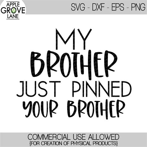 wrestling svg my brother pinned your brother svg wrestling brother svg wrestling sister svg