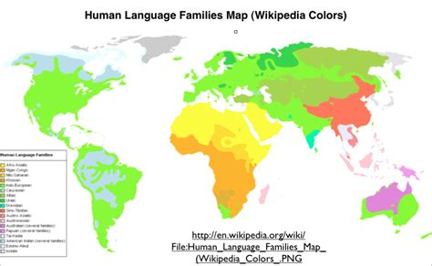 World Maps Of Language Families Geocurrents
