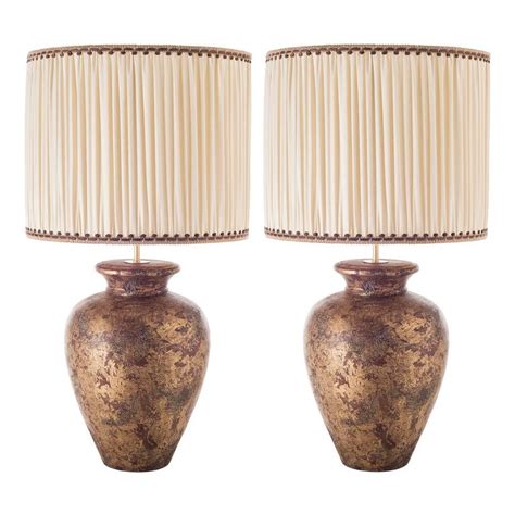 Contemporary Table Lamps Round Bellied In Ceramic For Sale At 1stdibs