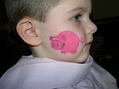 Pig Face Painting At Explore Collection Of Pig