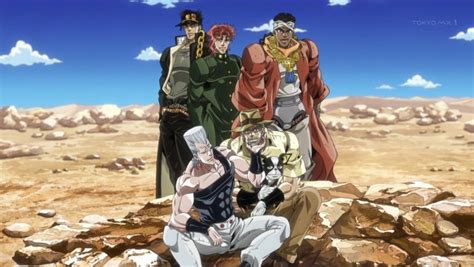 Jojos Bizarre Adventure Stardust Crusaders A Show With Great Public Stand Ing The