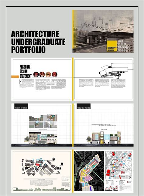 BEHANCE ARCHITECTURE UNDERGRADUATE PORTFOLIO on Behance | Graphic ...