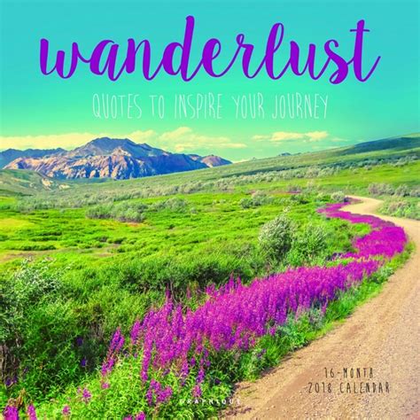 Buy Wanderlust 2018 Square Wall Calendar At Mighty Ape Nz