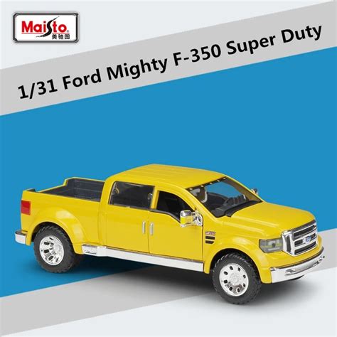 Maisto 131 Ford Mighty F350 Super Duty Pickup Alloy Car Model Diecast