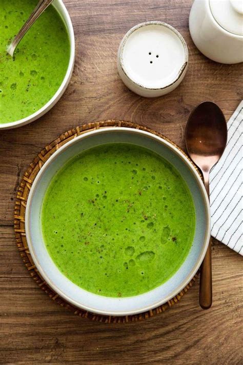 Wild Garlic Soup Ramson Recipe Delicious Soup Recipes Recipes