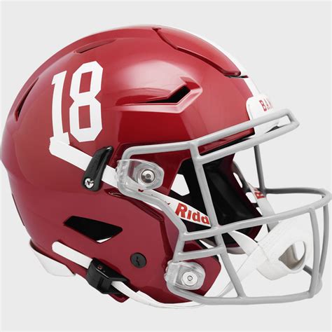 Alabama Crimson Tide Speedflex Football Helmet 18 New 2021 757